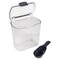 Progressive Prepworks Plastic 2.5-Quart Grain ProKeeper Storage Container, Clear
